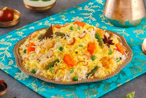 Zaikedaar Paneer Biryani - Paneer Dum Biryani 